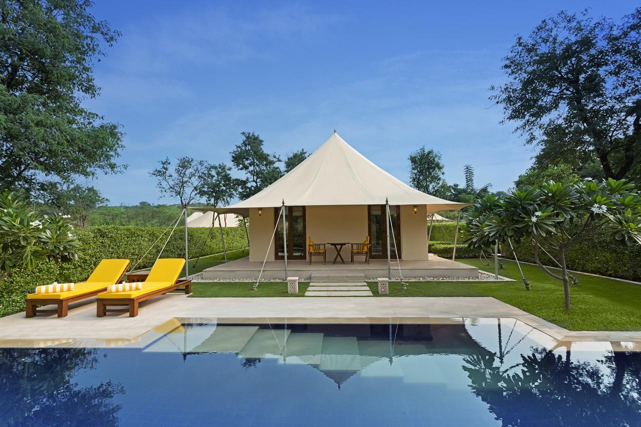 The Oberoi Sukhvilas Spa Resort, New Chandigarh Khizrābād Kültér fotó